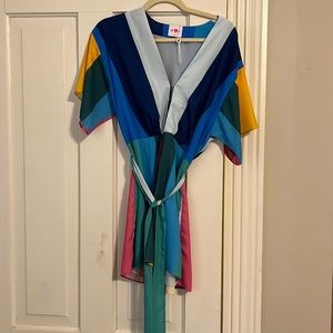 Buddy love color block romper